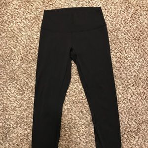 Lululemon 7/8 wunder under high rise tight